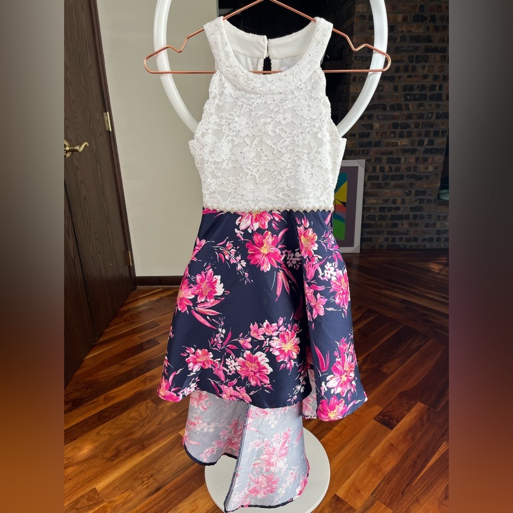 Speechless high low dress girls size 7, ECU